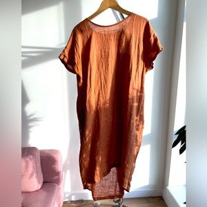 Black Crane Pleated Cocoon Dress, medium